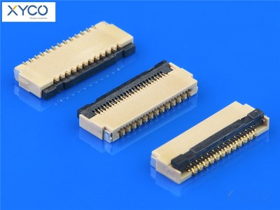 KBF301 H1.0 后掀式 fpc連接器